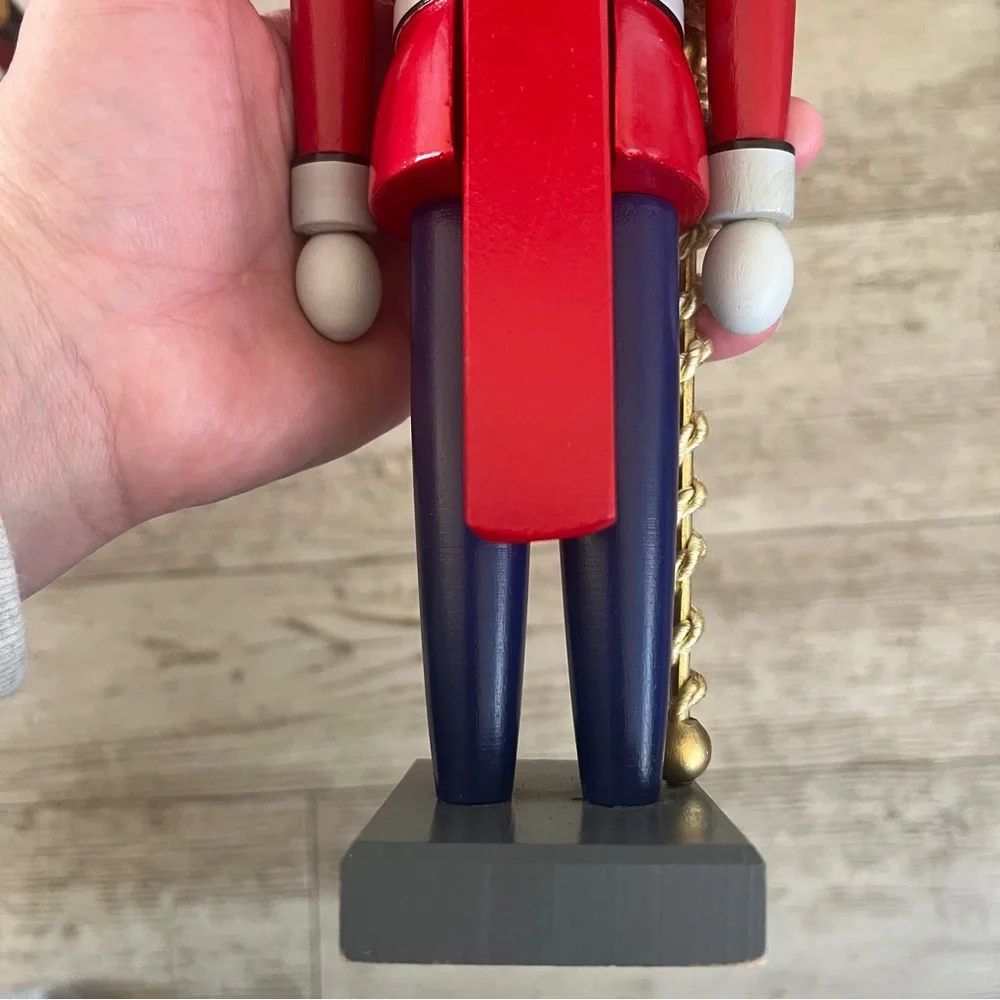 Nutcracker Vintage German- British KWO Tambourmajor - Drum Major 12 inch Rare